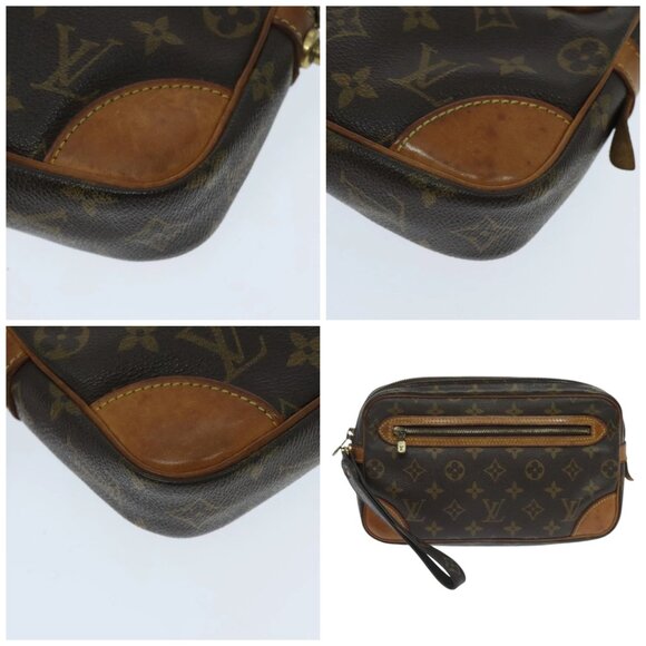 LOUIS VUITTON Monogram Marly Dragonne GM Clutch Bag - Picture 9 of 14